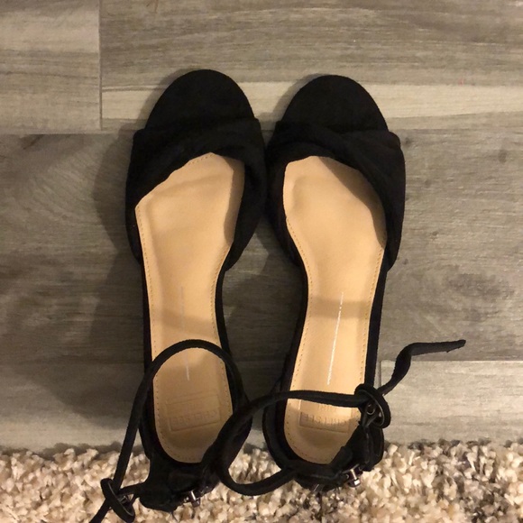 Chelsea girl black faux suede shoes - Picture 3 of 5